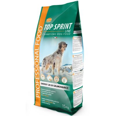 TOP SPRINT Energy 28/20 Salmone e Riso Kg. 15
