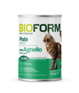 BIO FORM Cat Patè Agnello gr. 400 (6 pz)