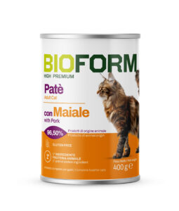 BIO FORM Cat Patè Maiale gr. 400 (6 pz)