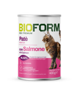 BIO FORM Cat Patè Salmone gr. 400 (6 pz)