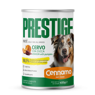 PRESTIGE Dog Paté Cervo gr 400 (6 pz)